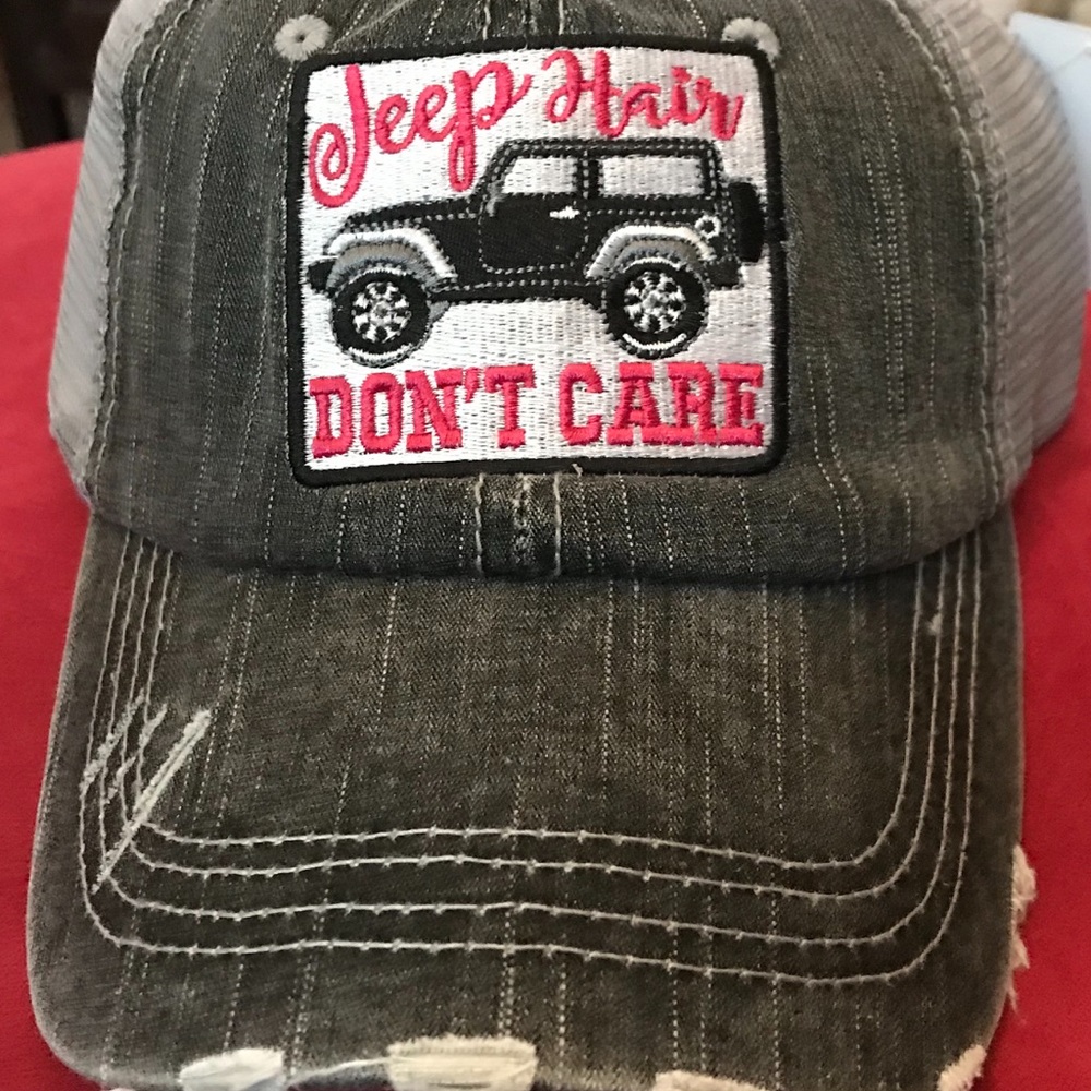 Distressed hat